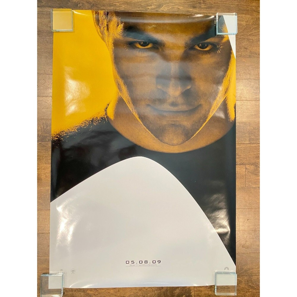 STO Star Trek Poster Captain Kirk 2009 Movie Promo
